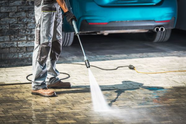 Driveway Pressure Washing in Santa Maria