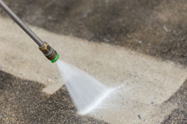 Garage Floor Power Washing in Santa Maria