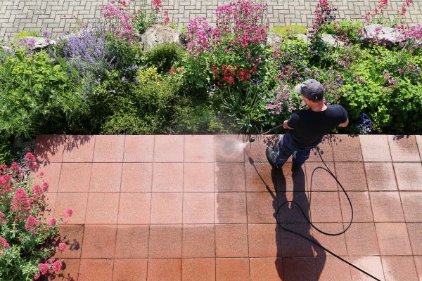 Patio Power Washing in Santa Maria