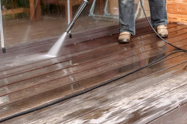 Pool Deck Power Washing in Santa Maria