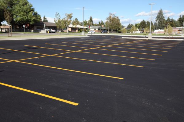 Parking Lot Washing in Santa Maria