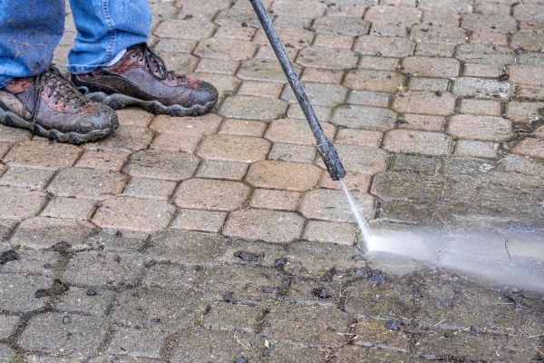Stone Patio Cleaning in Santa Maria